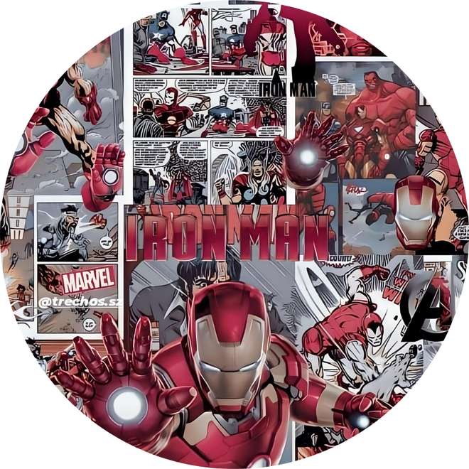 Iron Man Quadrinhos Marvel Círculo Super Heróis Png Arte Para Caneca Grátis Pra Baixar