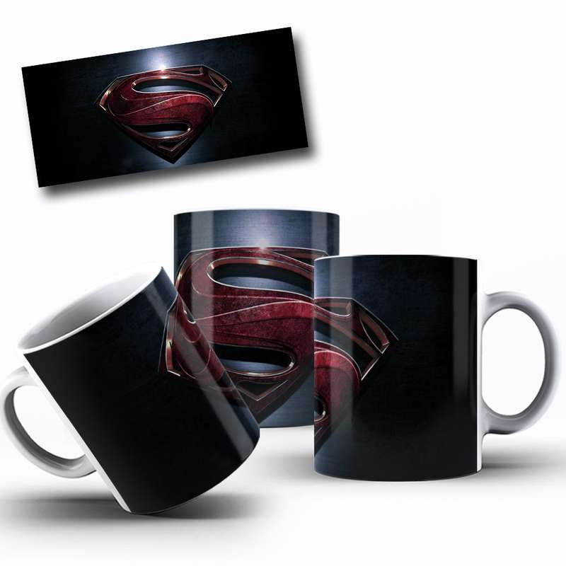 Arte Para Caneca Superman Logo Dc Comics 27
