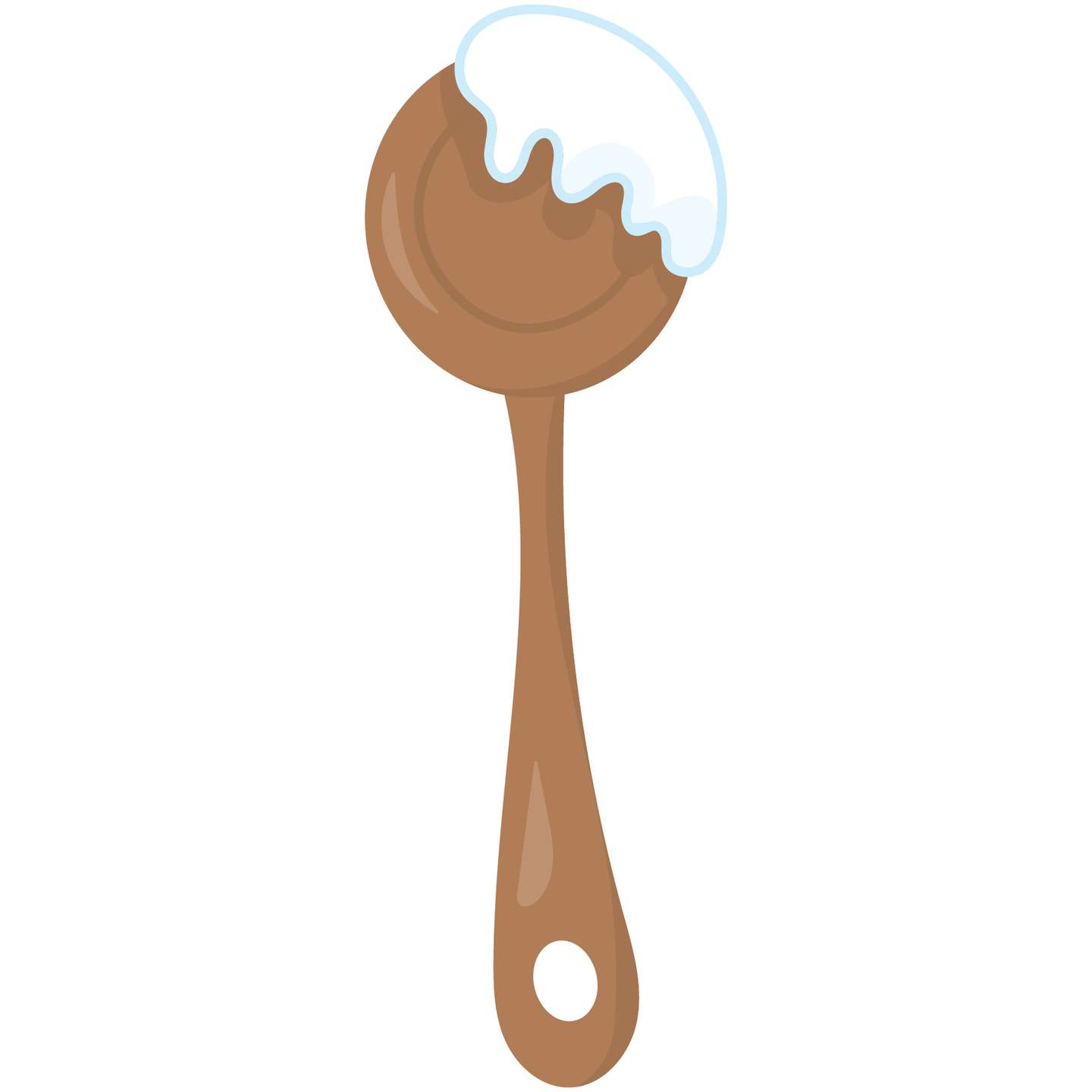 Colher De Sobremesa Com Creme Sobremesa Png Grátis Para Baixar