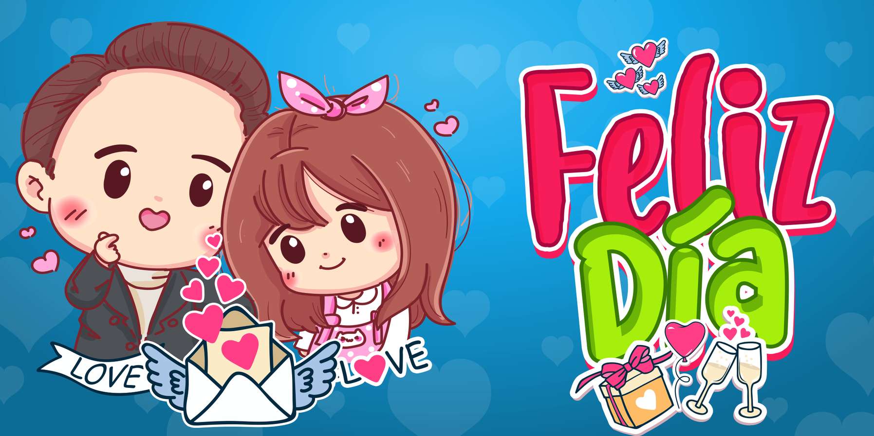 Feliz Día Ilustração De Celebração Do Dia Dos Namorados Romance Png Arte Para Caneca Grátis Pra Baix