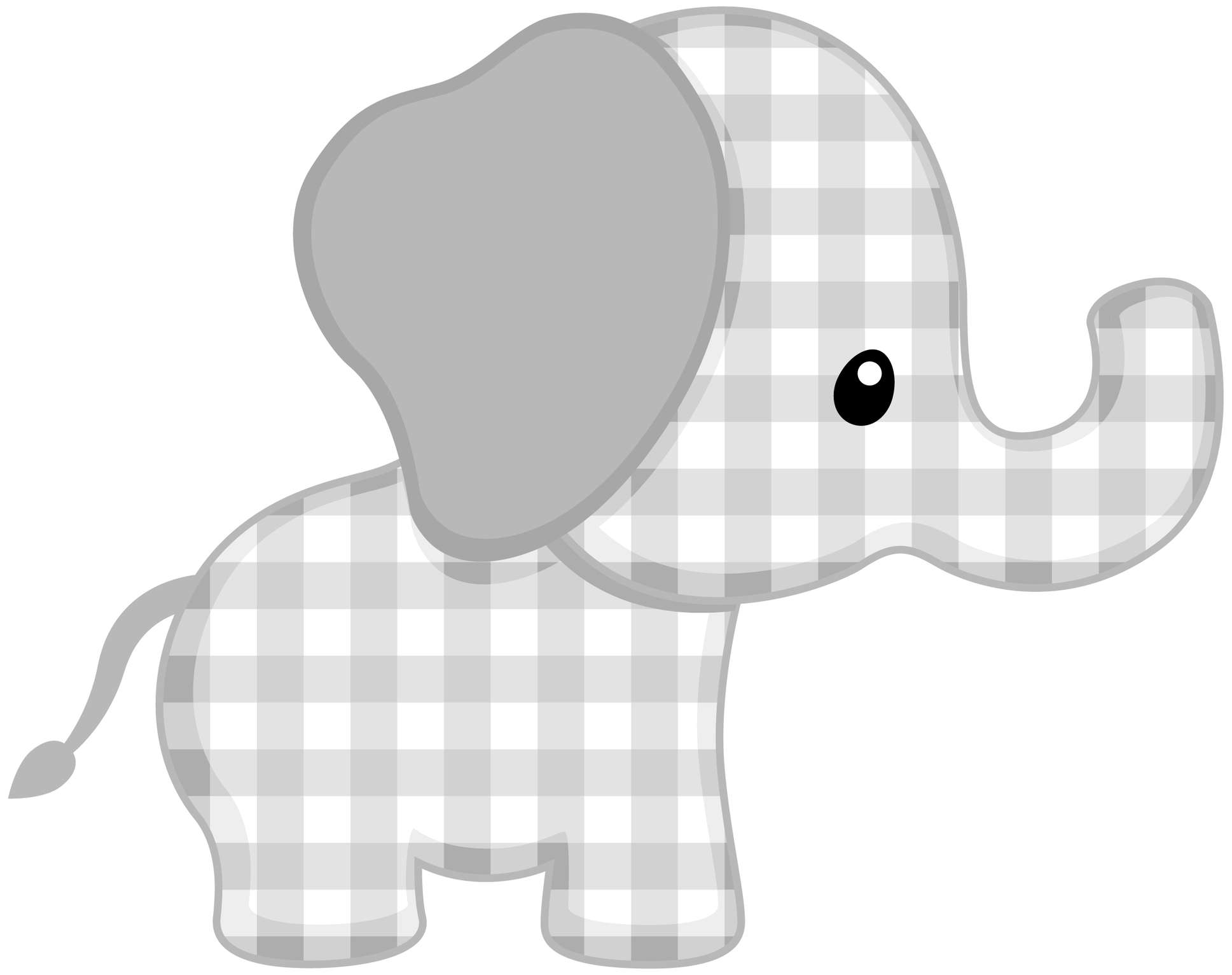 Elemento Elefante Cute Elefantinho Fofo Png (157)