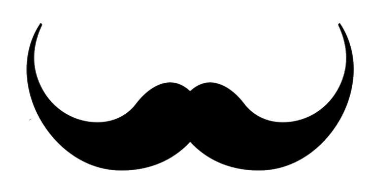Bigode Masculino Preto Beleza Png Grátis Para Baixar