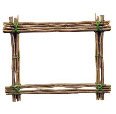 Moldura Rústica De Galhos Artesanato Png Grátis Para Baixar