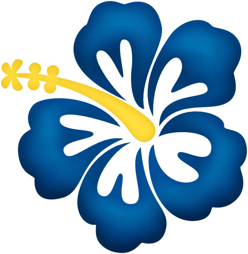 Elemento Flor Hibiscus Png (2)