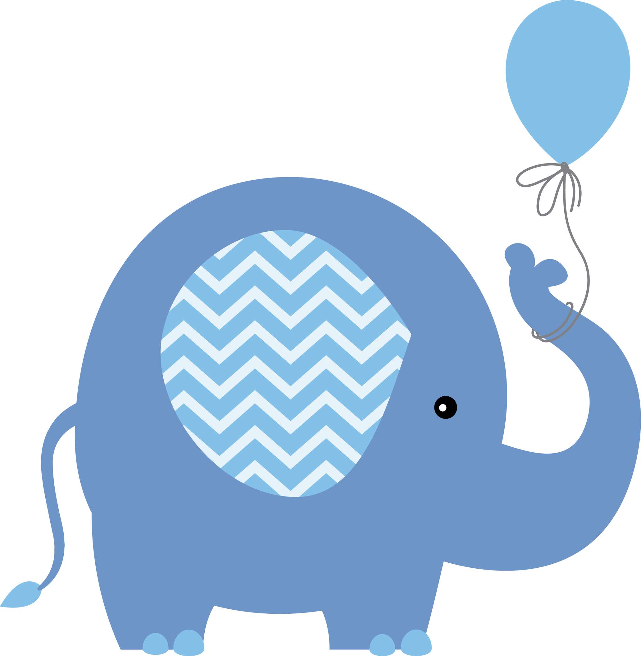 Elemento Elefante Cute Elefantinho Fofo Png (54)