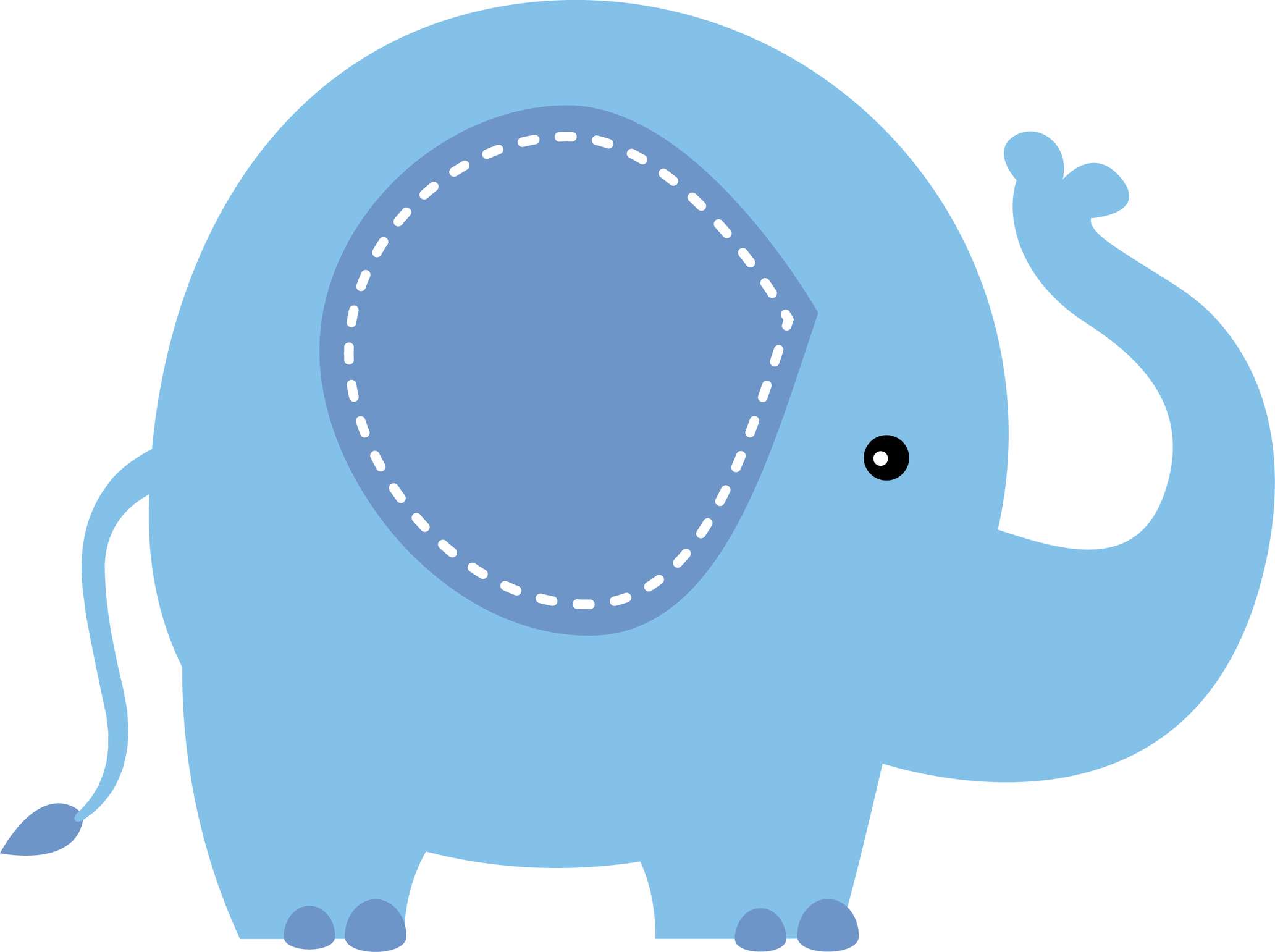 Elemento Elefante Cute Elefantinho Fofo Png (22)