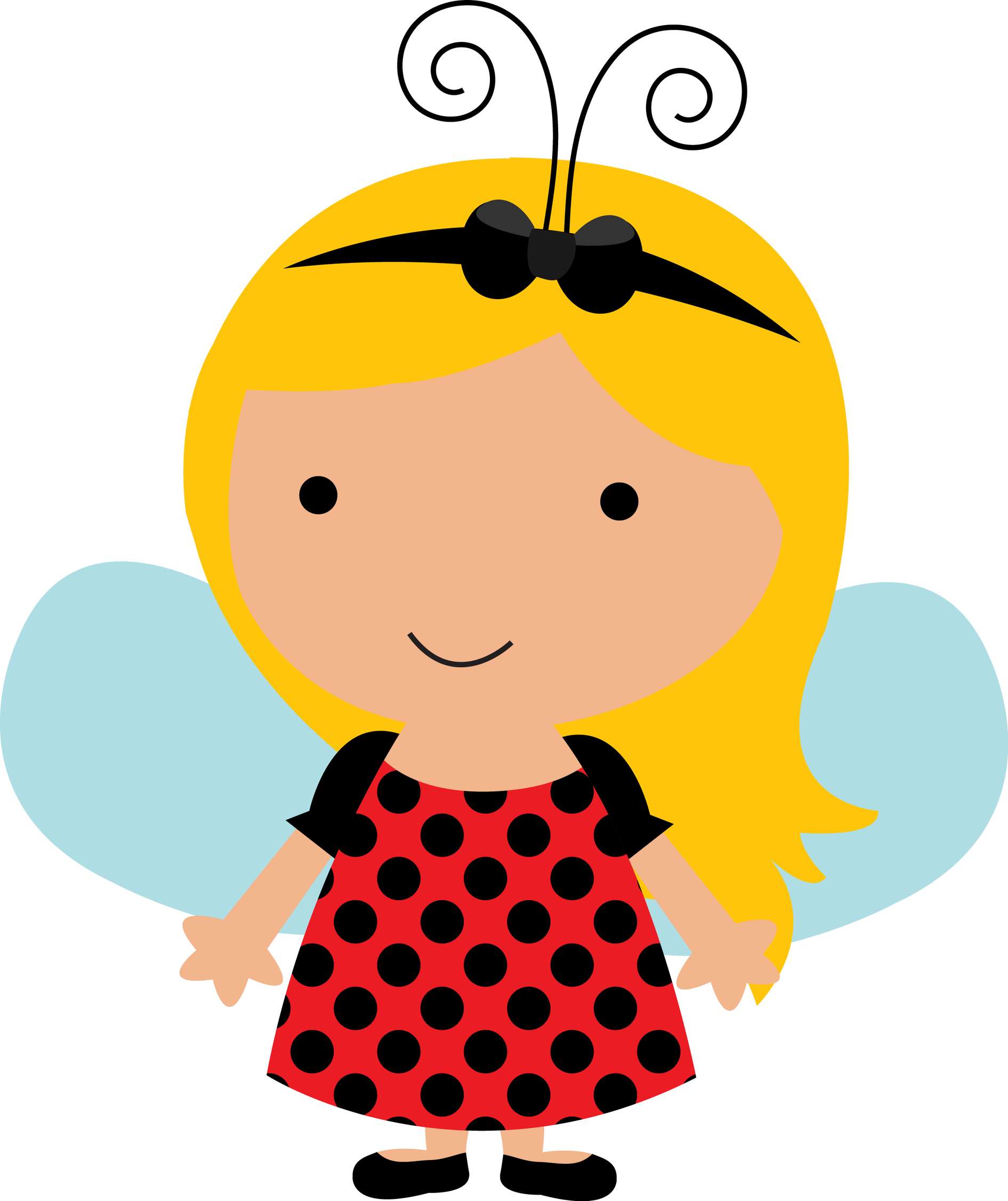 Elemento Joaninha Fofa Cute Png (22)