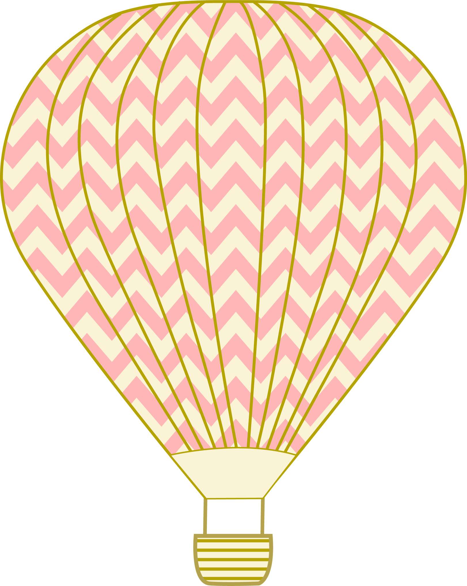 Balão De Ar Quente Rosa Viagem Png Grátis Para Baixar