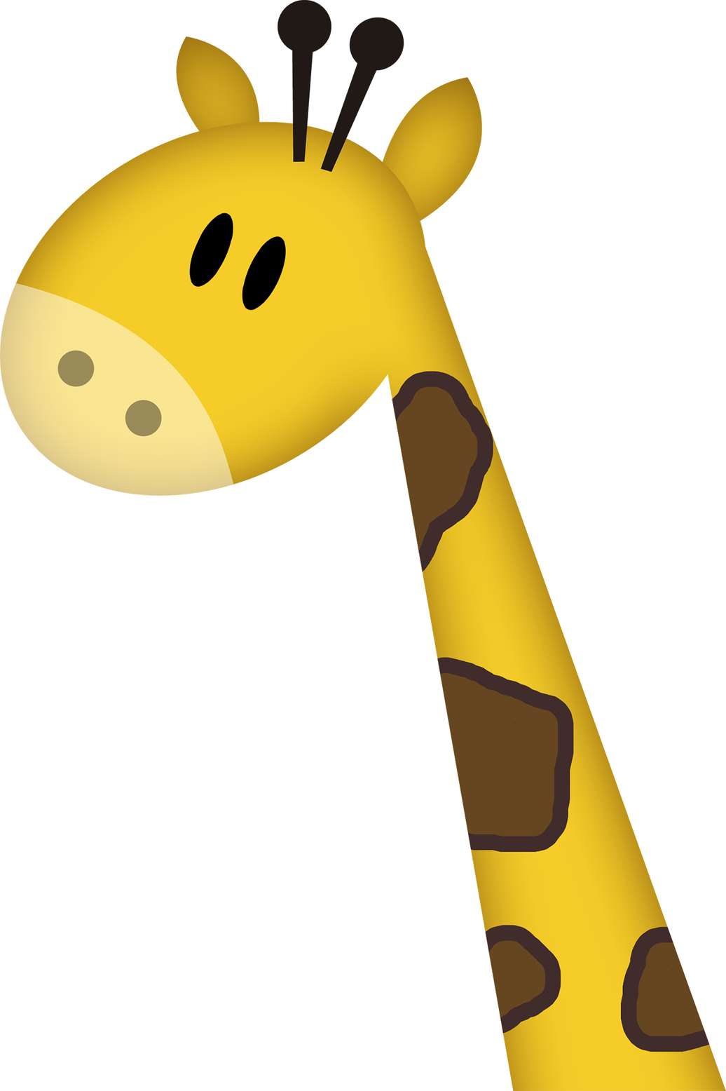 Personagem Cartoon Amarelo Estilizado Animais Png Grátis Para Baixar