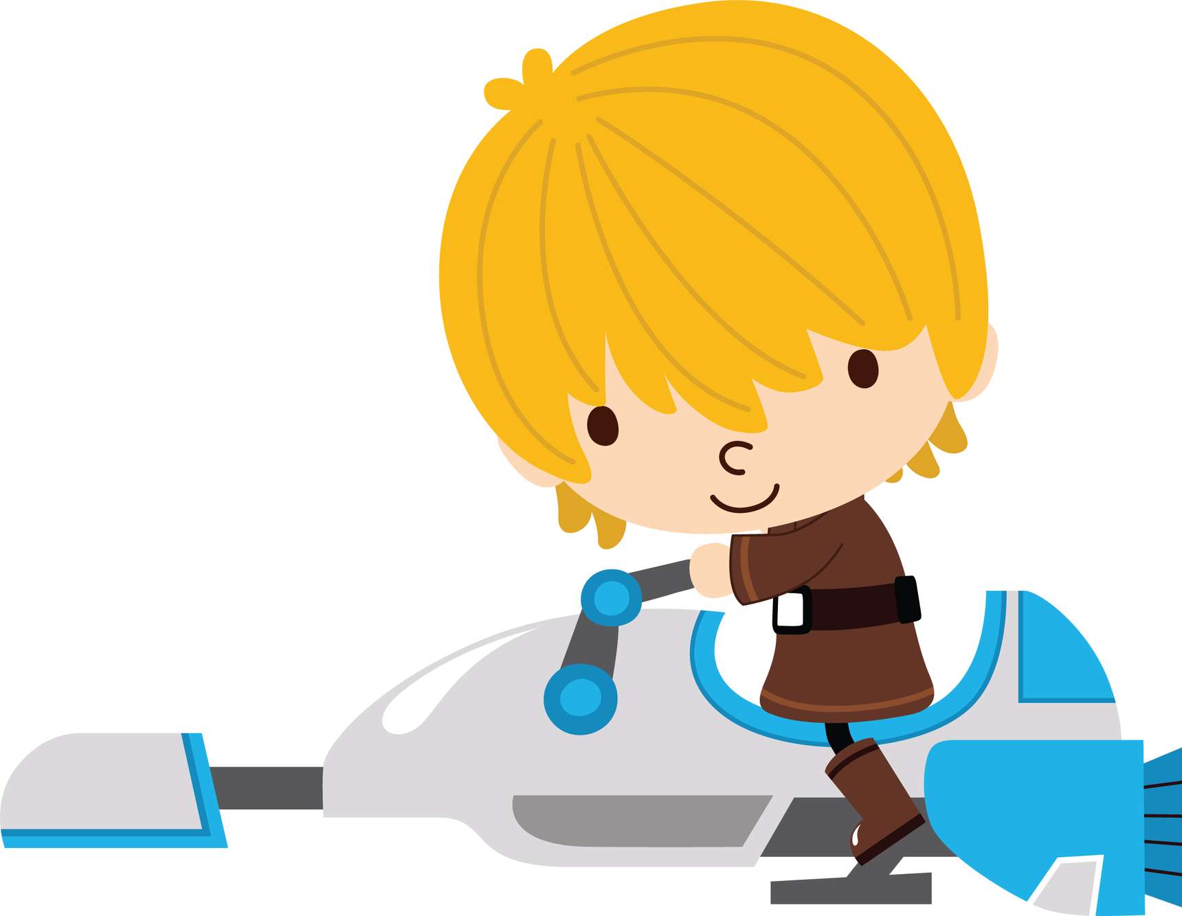 Menino Piloto Futurista Ficção Científica Png Grátis Para Baixar