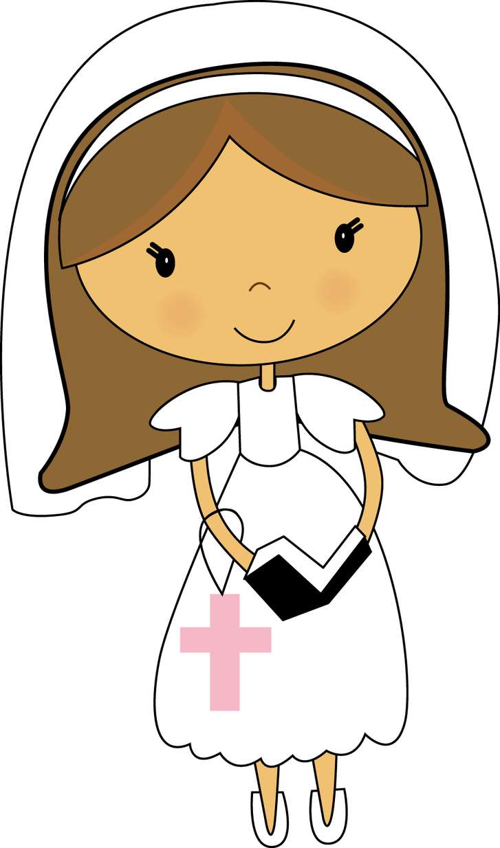 Menina Vestida De Santa Religião Png Grátis Para Baixar