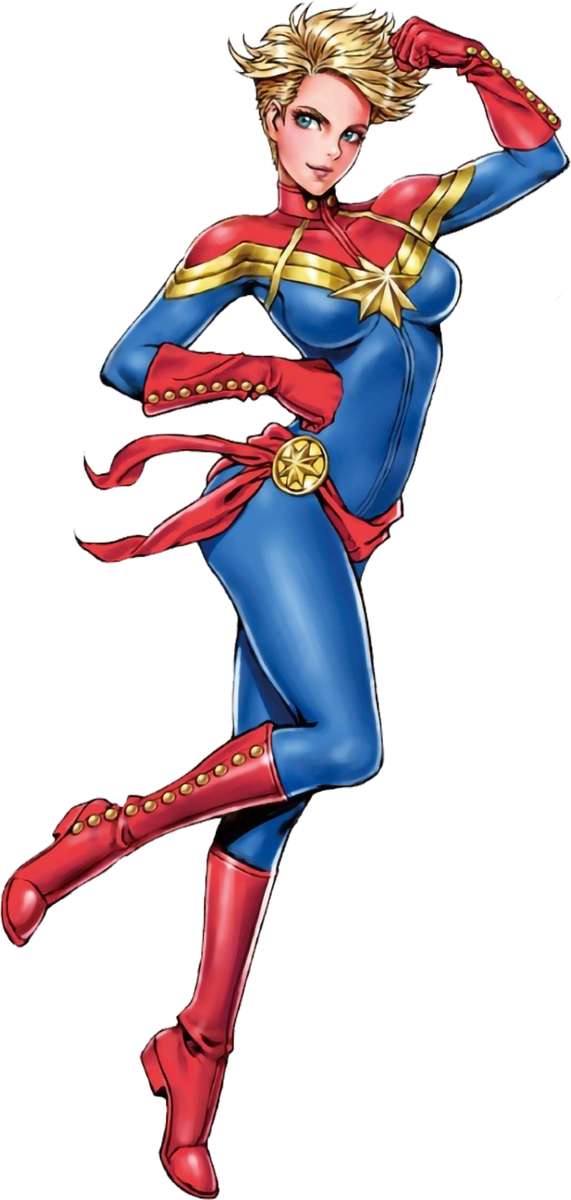 Super Heroína Em Pose Dinâmica Personagens Png Grátis Para Baixar