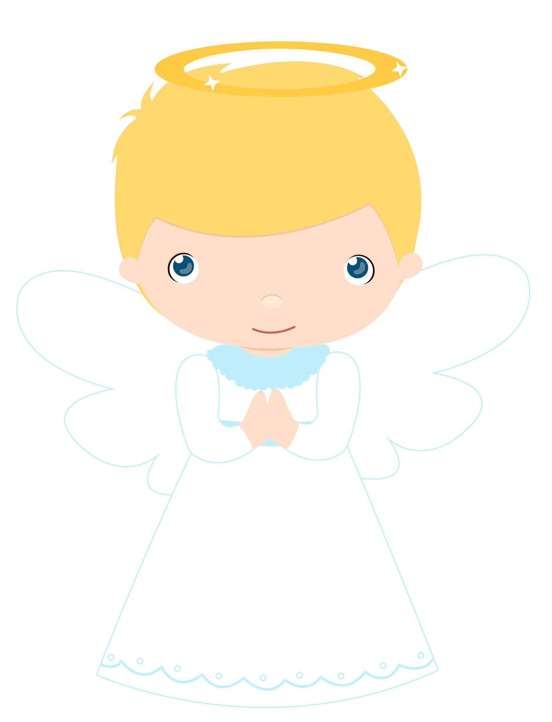 Anjo Infantil Com Asas Brancas Anjos Png Grátis Para Baixar