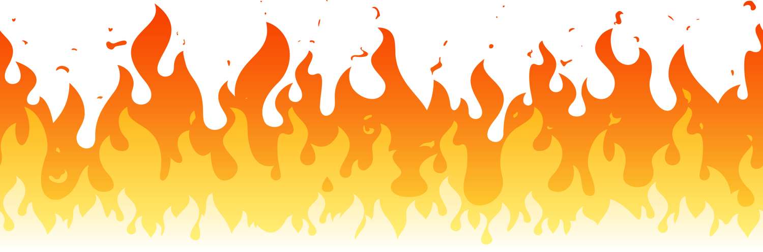 Flamas Vibrantes Laranja E Amarelo Fogo Png Grátis Para Baixar