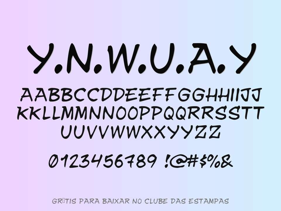 Fonte Y.n.w.u.a