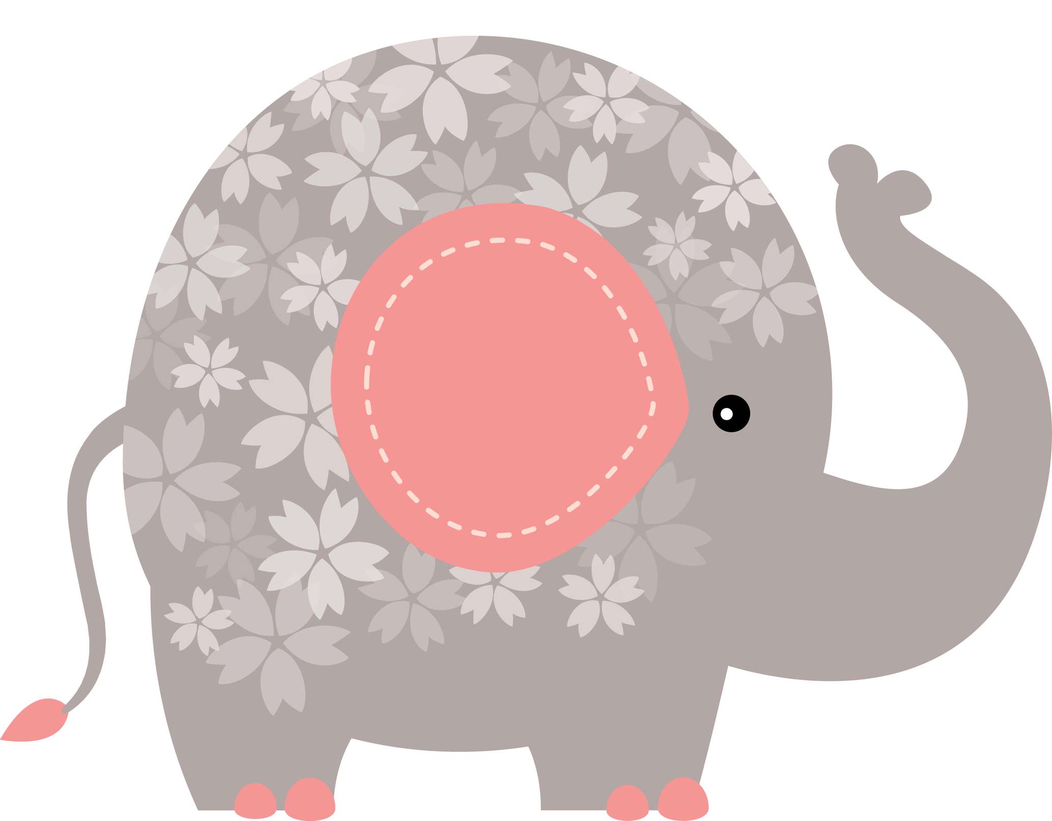 Elemento Elefante Cute Elefantinho Fofo Png (181)