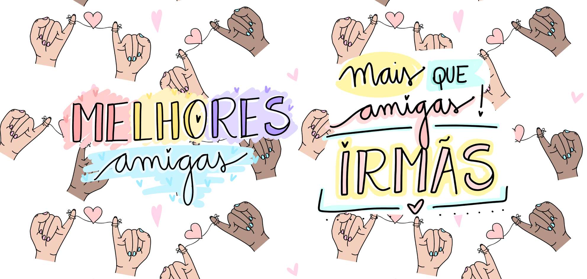 Melhores Amigas Irmãs Ilustração De Amizade Amizade Png Arte Para Caneca Grátis Pra Baixar