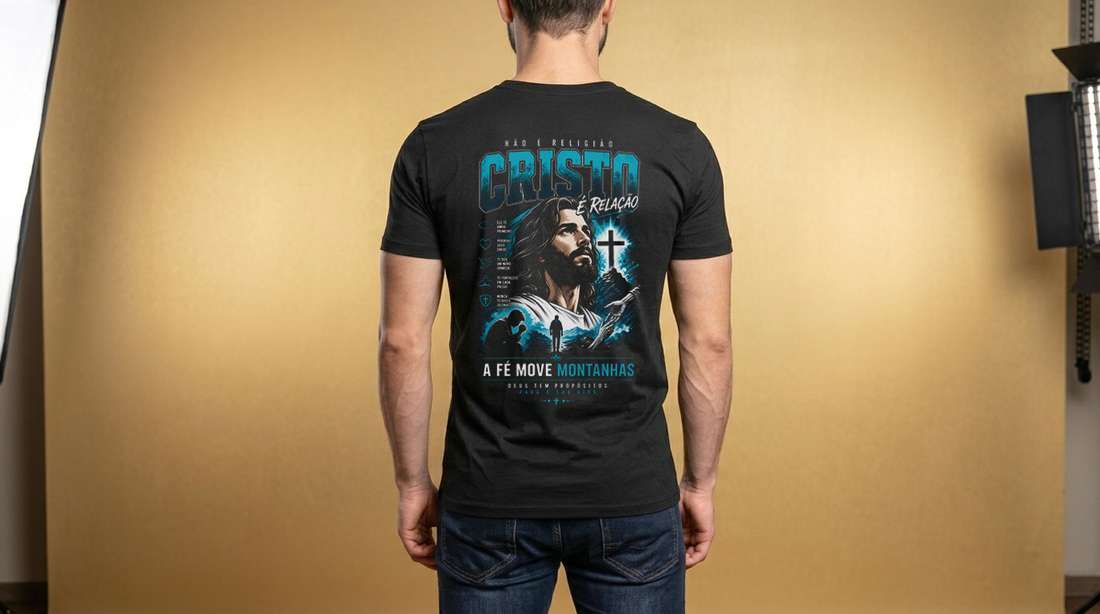 Arte Não É Religião Cristo É Relação A Fé Move Montanhas