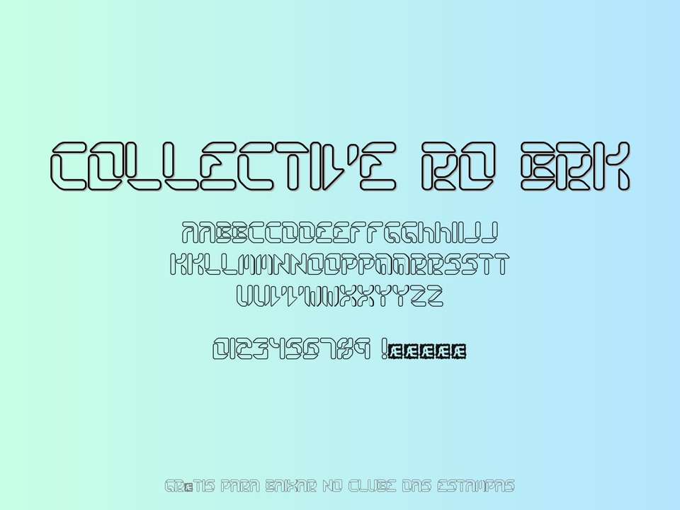 Fonte Collective Ro Brk Grátis Para Baixar