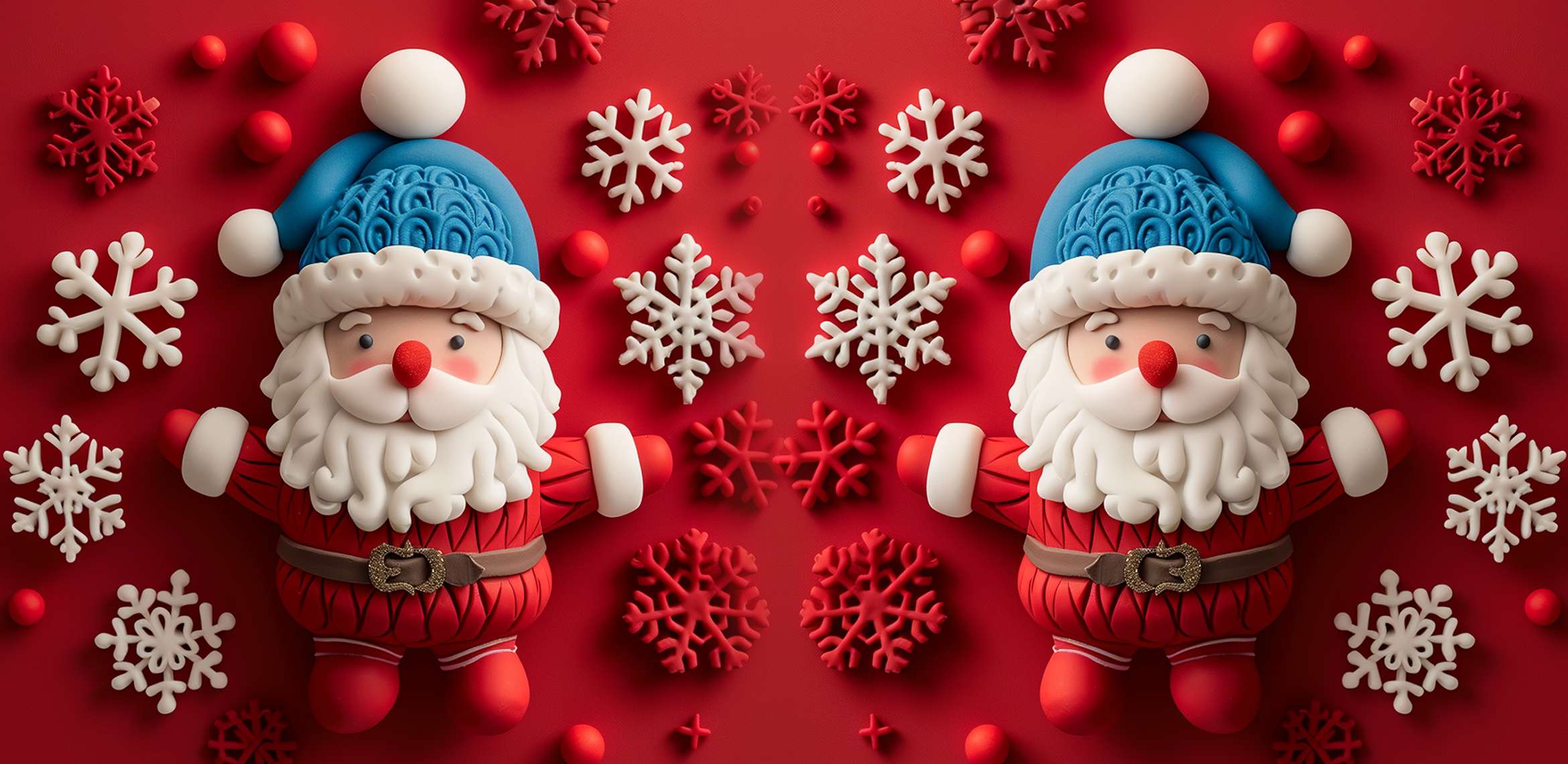 Papai Noel Festivo Com Neve E Enfeites Natalinos Natal Png Arte Para Caneca Grátis Pra Baixar