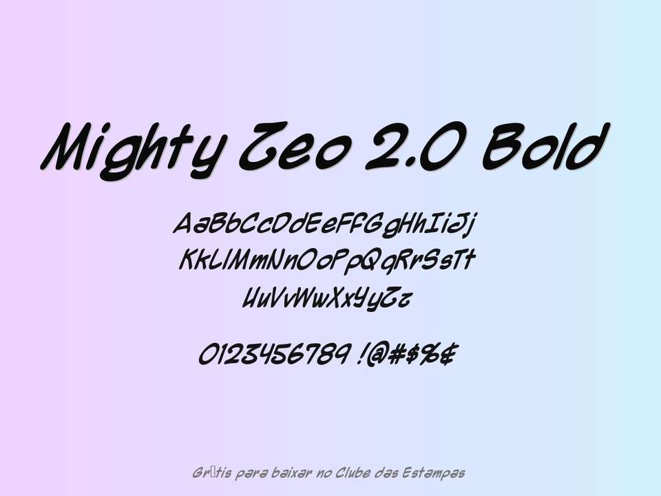 Fonte Mighty Zeo 2