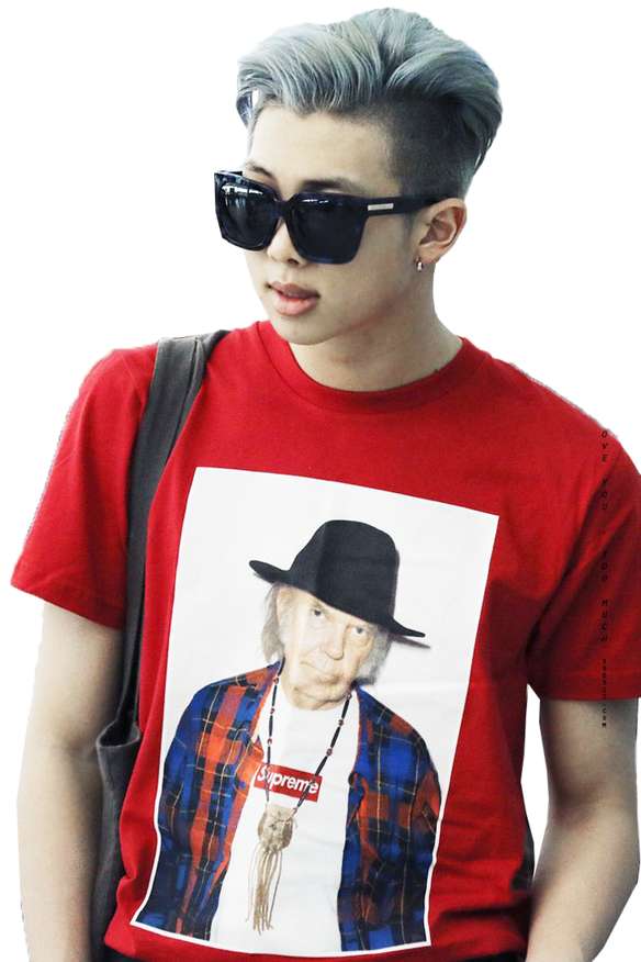 Camiseta Vermelha David Bowie Supreme Moda Png Grátis Para Baixar