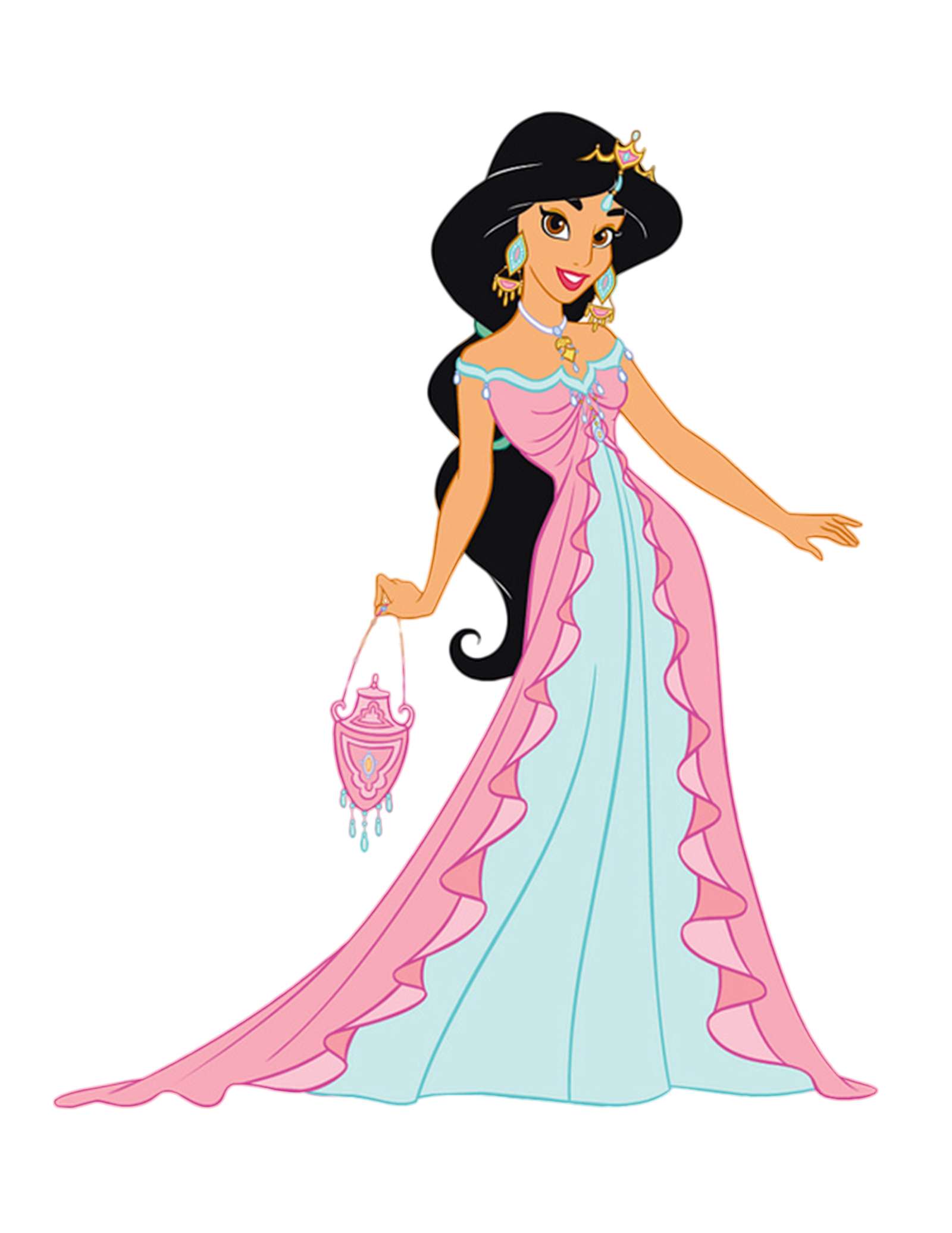 Princesa Jasmine Traje Oriental Personagem Png Grátis Para Baixar
