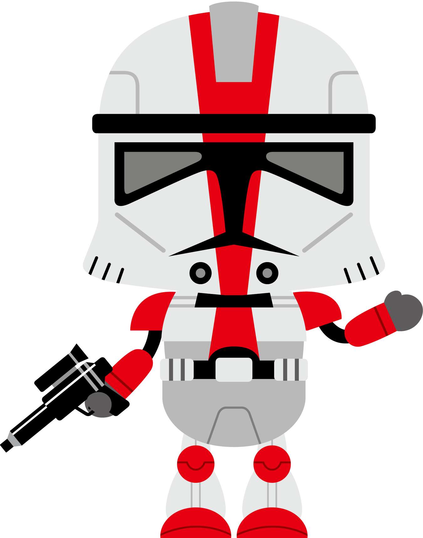 Trooper Em Armadura Cinza E Vermelha Ficção Científica Png Grátis Para Baixar