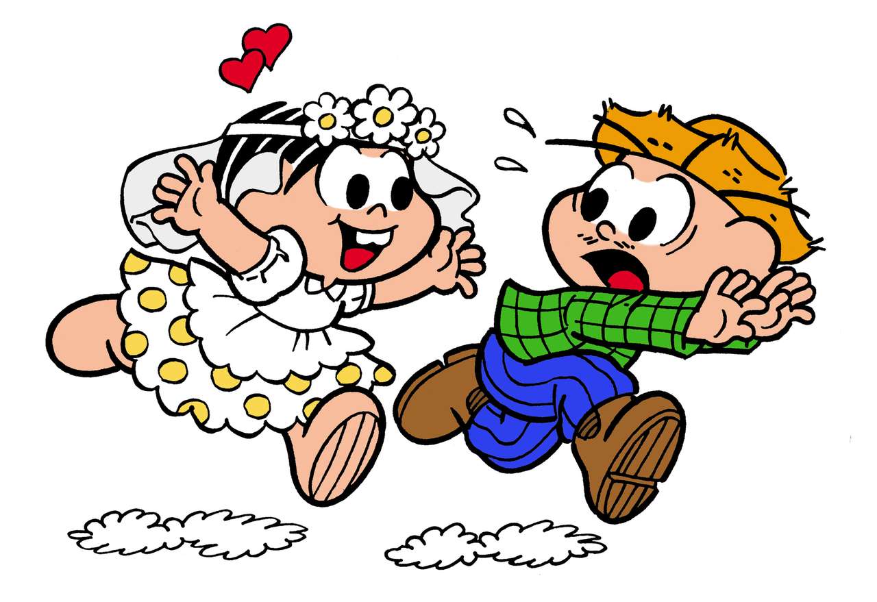 Casal Animado Saltando Desenhos Animados Png Grátis Para Baixar