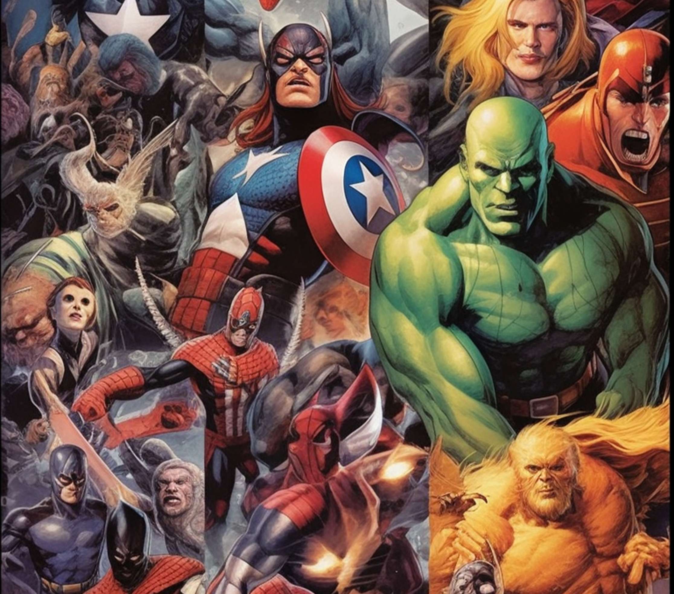 Personagens Marvel Em Estilo Quadrinhos Super Heróis Png Arte Para Caneca Grátis Pra Baixar