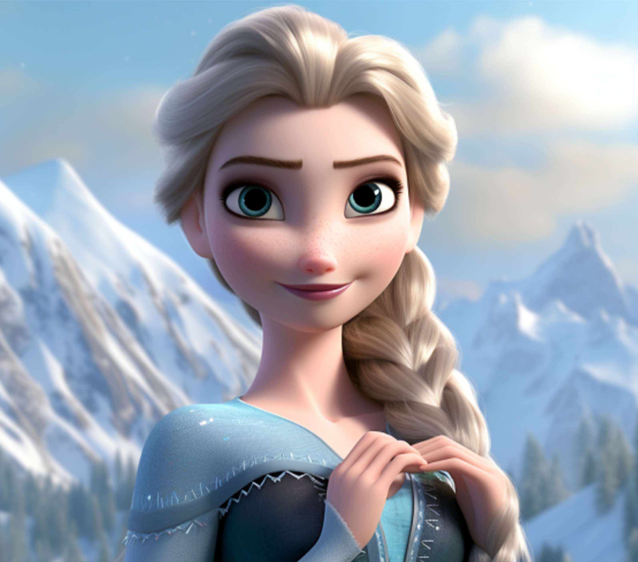 Ilustração Da Personagem Elsa De Frozen Desenho Animado Png Arte Para Caneca Grátis Pra Baixar