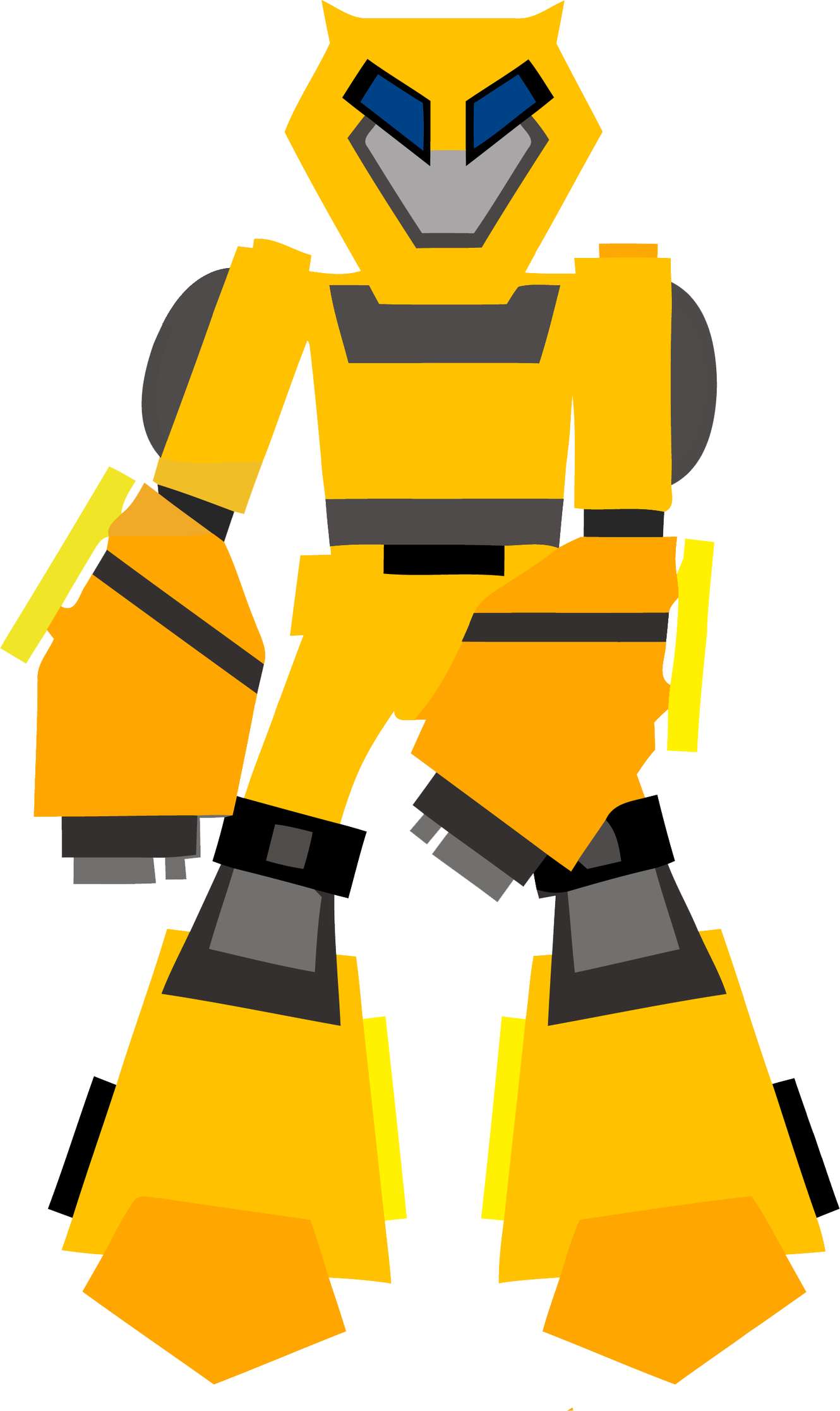 Robô Personagem Amarelo Estilizado Robôs Png Grátis Para Baixar