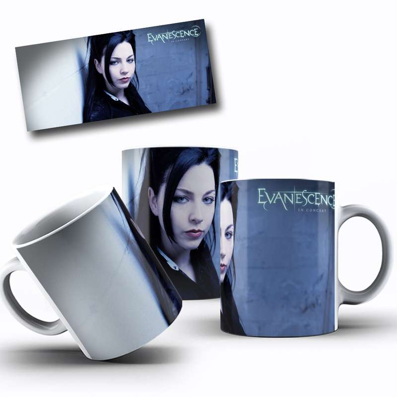 Arte Para Caneca Evanescence Música Rock 6