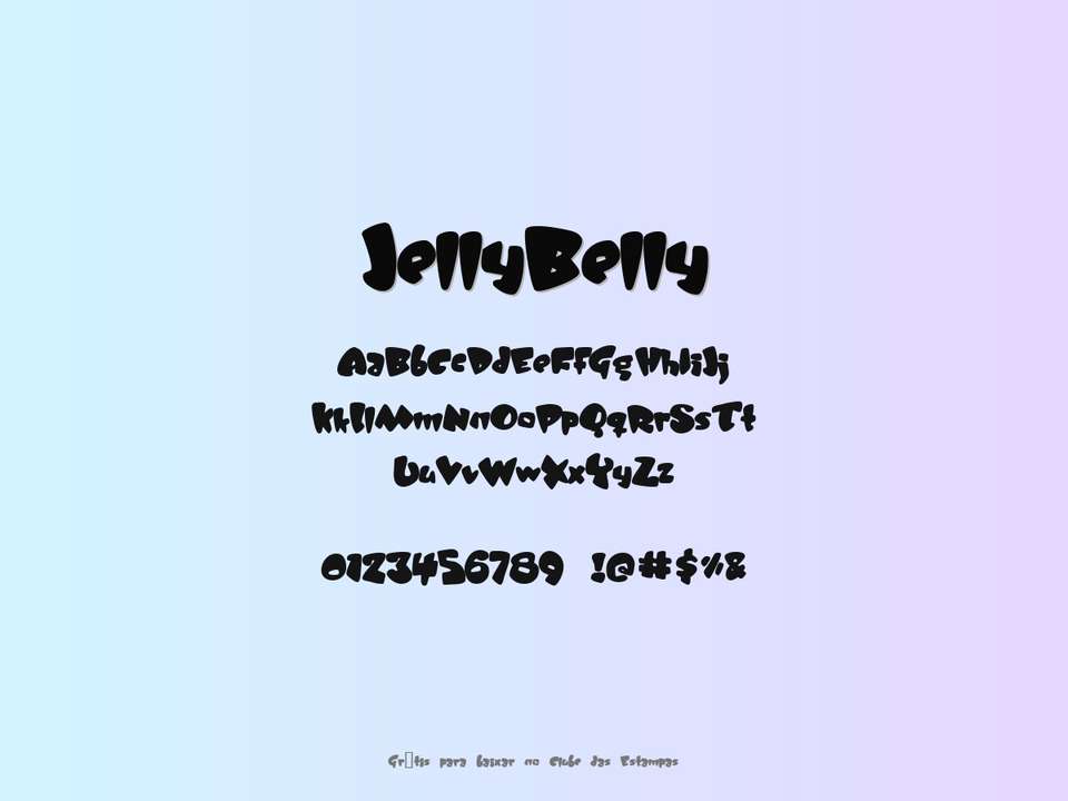 Fonte Jellybelly Grátis Para Baixar