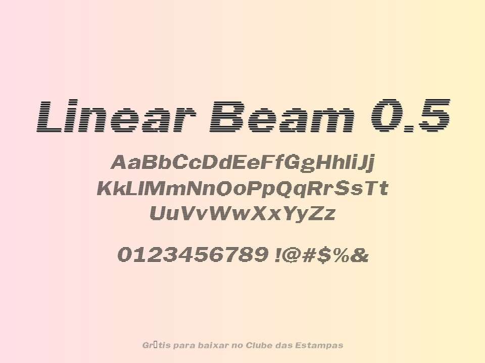 Fonte Linear Beam 0