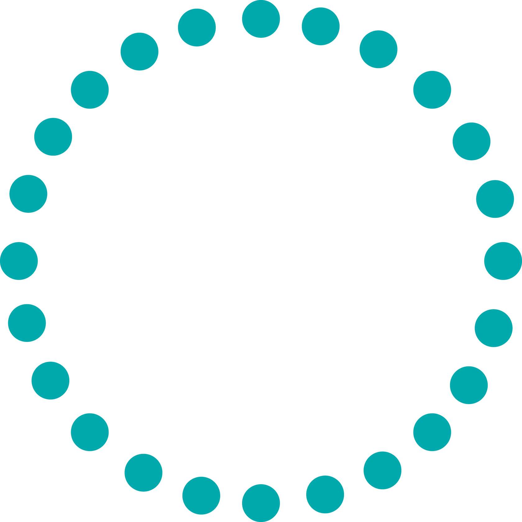 Anel Circular De Pontos Gráfico Png Grátis Para Baixar