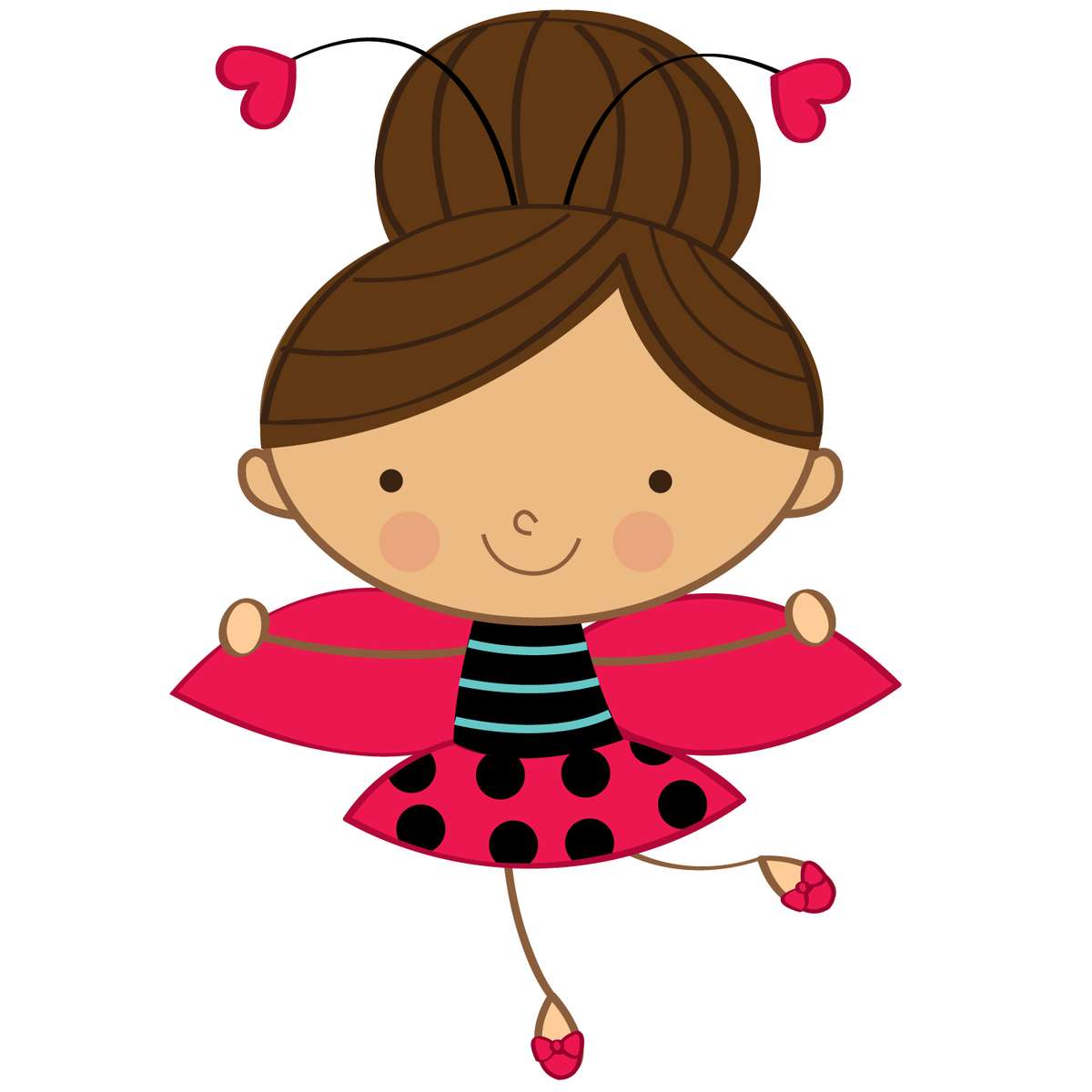 Elemento Joaninha Fofa Cute Png (74)