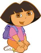 Menina Com Mochila Roxa Desenho Animado Png Grátis Para Baixar