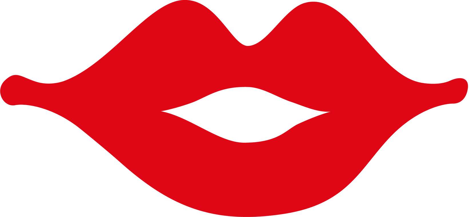 Lábios Vermelhos Estilizados Beleza Png Grátis Para Baixar Design