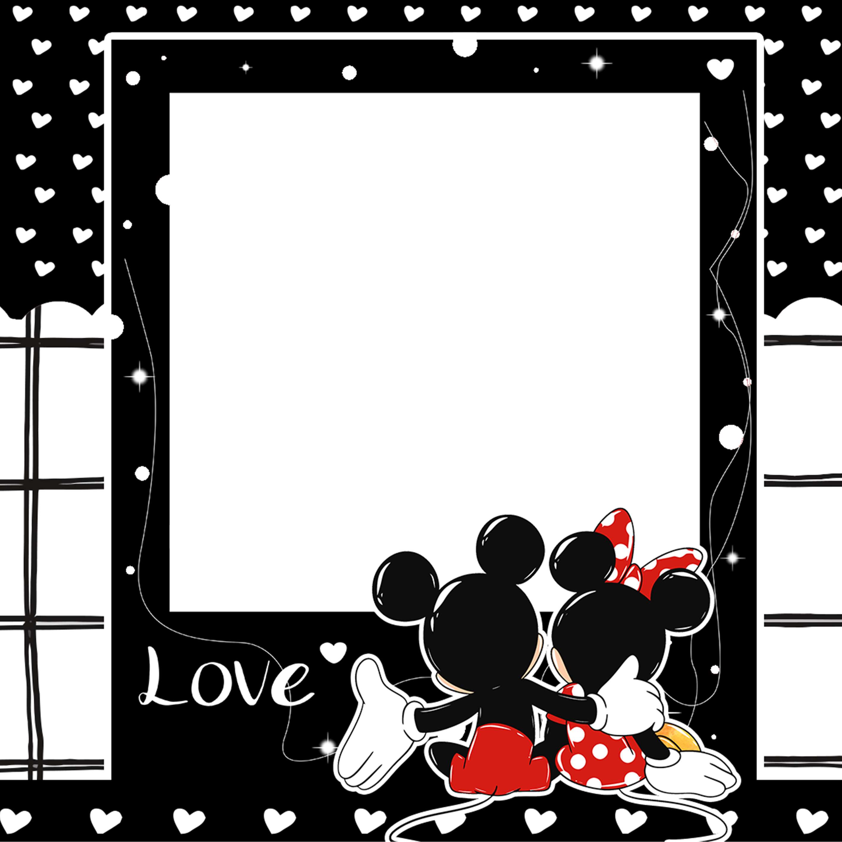 Ilustração Mickey E Minnie Love Disney Png Arte Para Caneca Grátis Pra Baixar Vetor