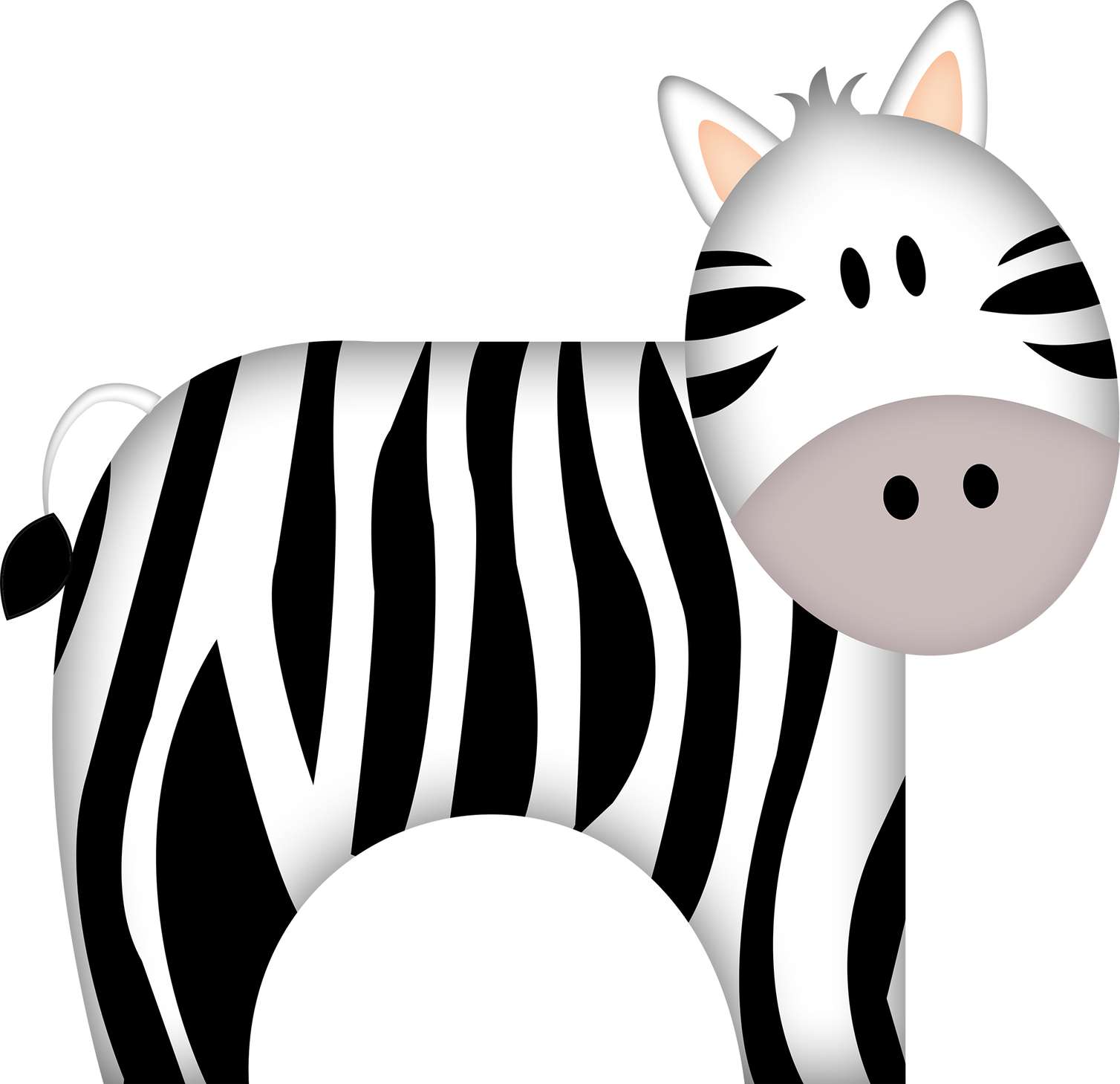 Desenho De Zebra Infantil Animais Png Grátis Para Baixar