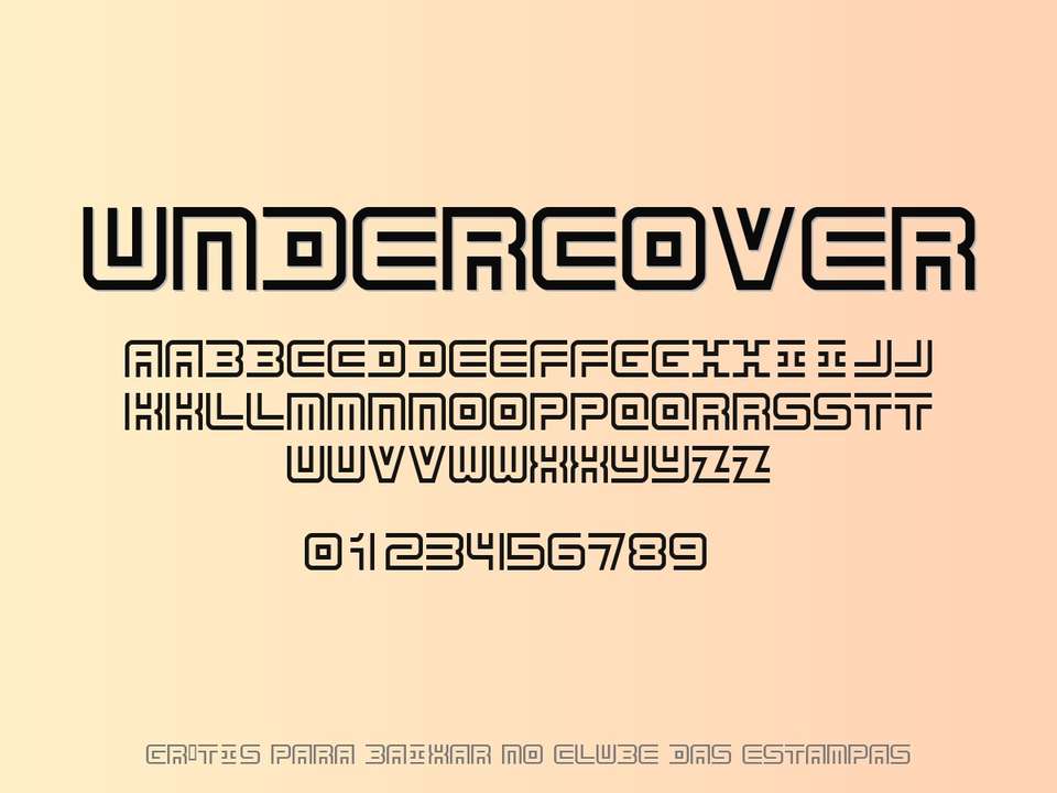 Fonte Undercover Grátis Para Baixar