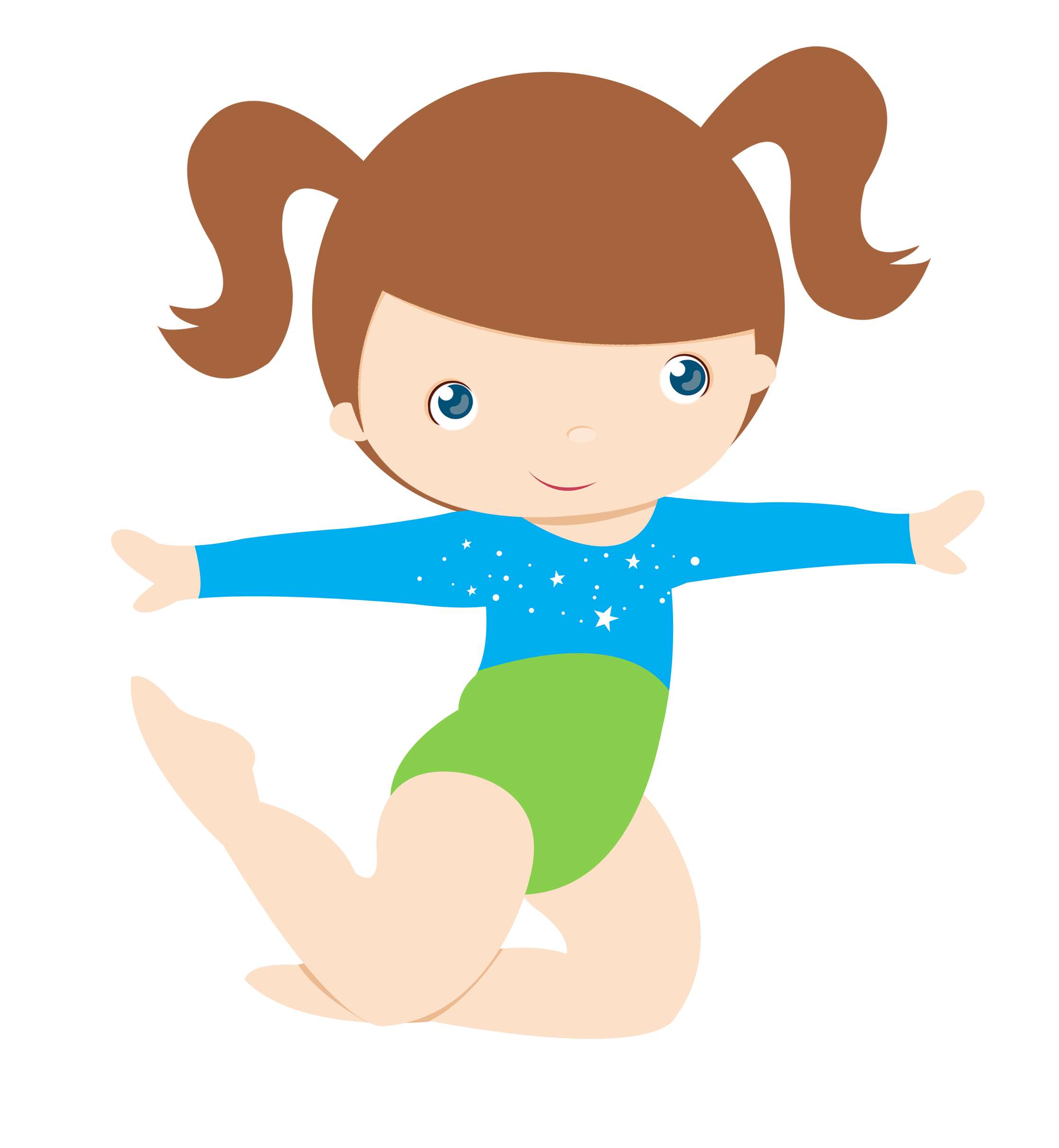 Desenho De Menina Alegre Infantil Png Grátis Para Baixar