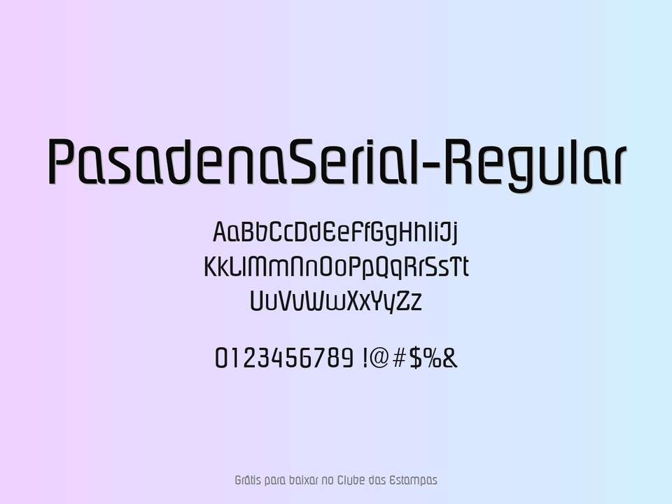 Fonte Pasadenaserial Regular Grátis Para Baixar