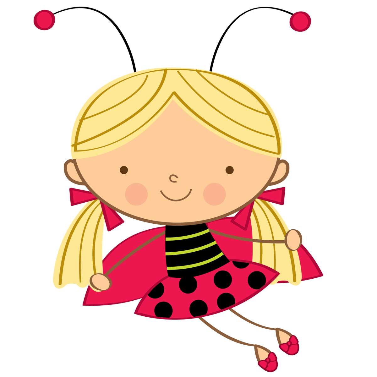 Elemento Joaninha Fofa Cute Png (73)