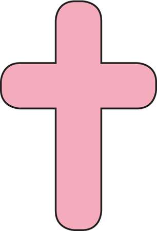 Sinal De Cruz Rosa Saúde Png Grátis Para Baixar