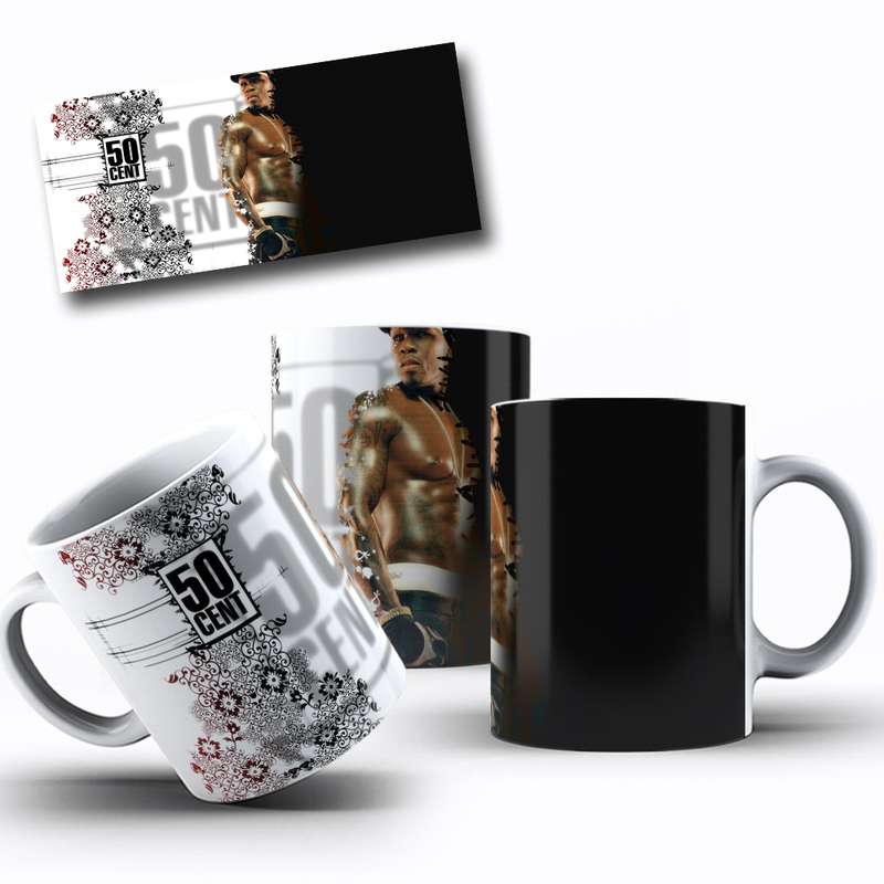 Arte Para Caneca 50 Cent Rapper 7