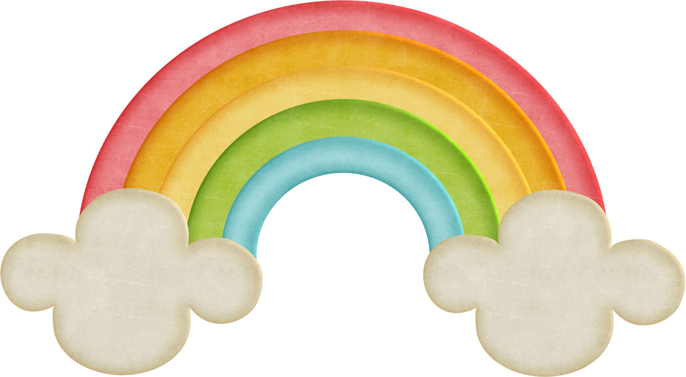 Arco Íris Colorido Com Nuvens Natureza Png Grátis Para Baixar Master-60