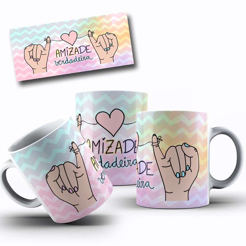 Arte Pra Caneca Amizade (11)