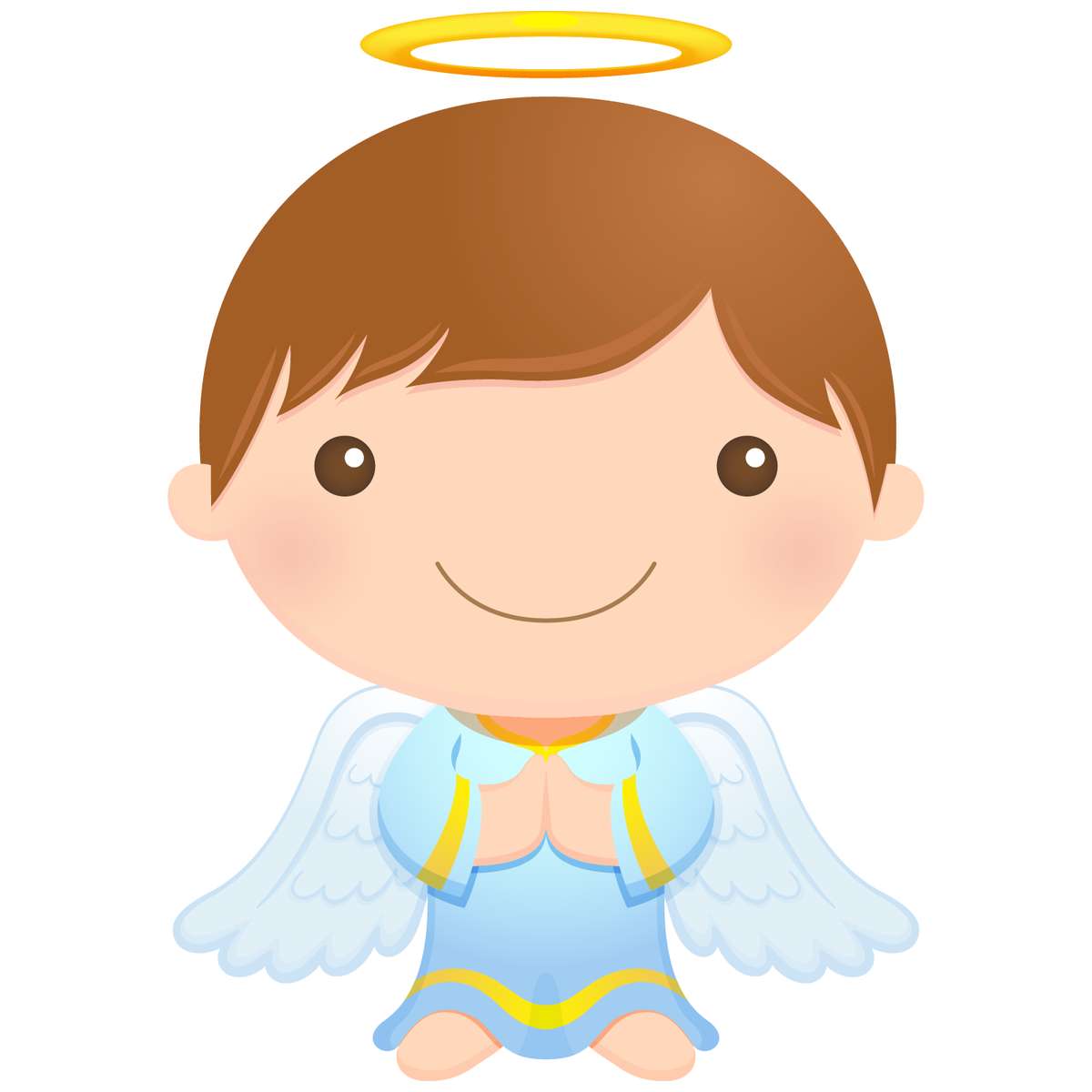 Anjo Criança Em Estilo Cartoon Anjos Png Grátis Para Baixar